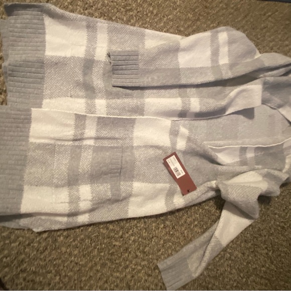 Women’s grey cardigan sweater - Picture 2 of 5